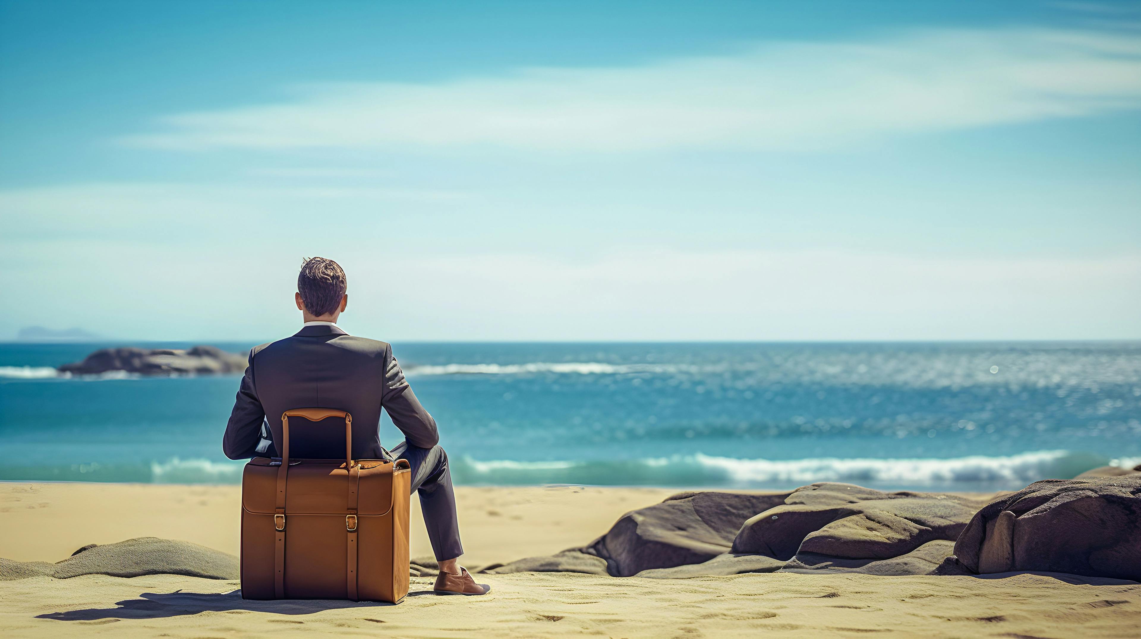 How do you effectively recall an employee on holiday?